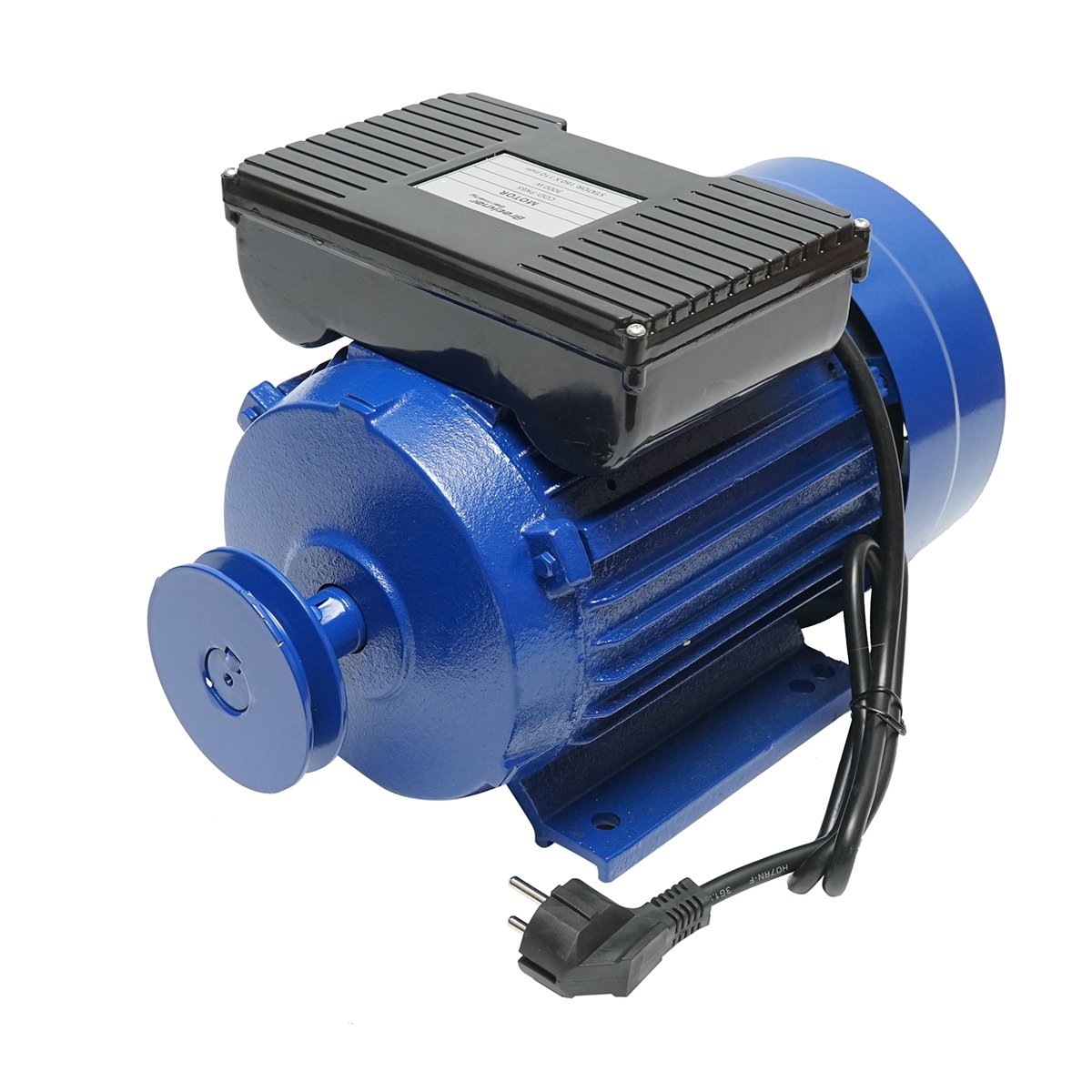 Motor electric monofazat 3KW, 220V, stator 160x110mm, motor cu fir aluminiu si protectie termica Breckner Germany